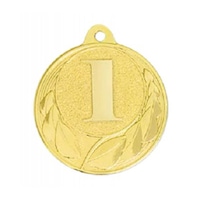 Medalie auriu Locul 1, diametru 4 cm