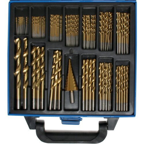 Set burghie HSS titan, 119 piese, 1-10 mm, producator BGS