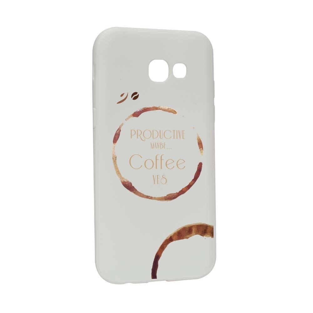 Husa Samsung Galaxy A3 2017, Silicon, Coffee W33