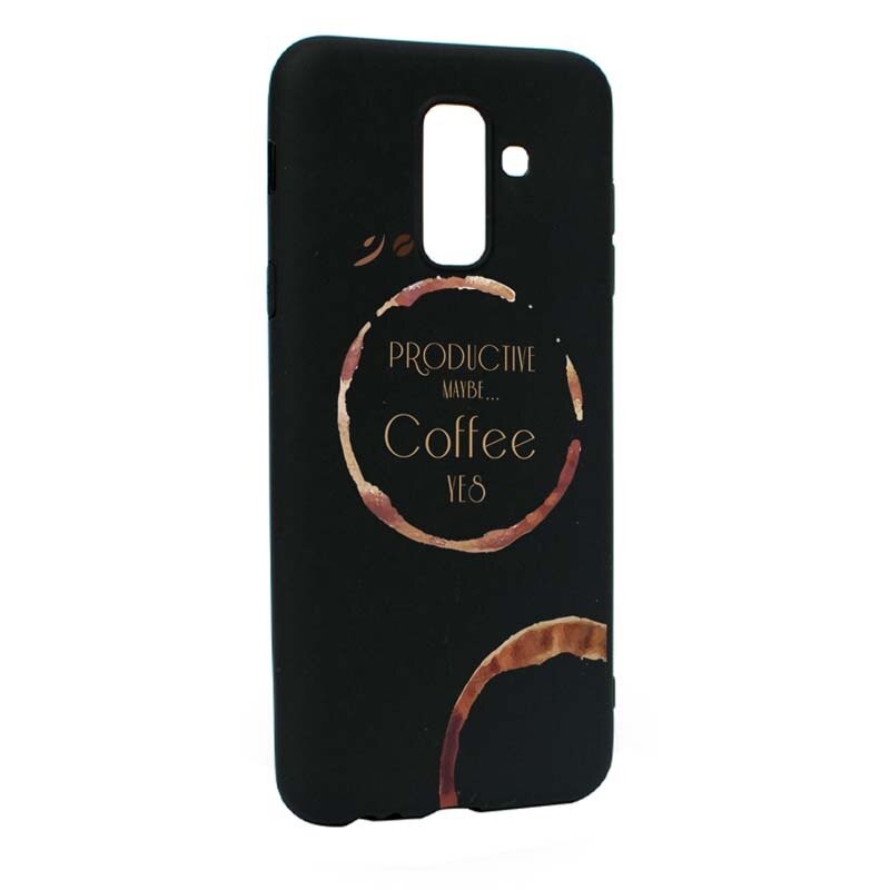 Husa Samsung Galaxy A6 PLUS / Galaxy J8 2018, Silicon, Coffee B33