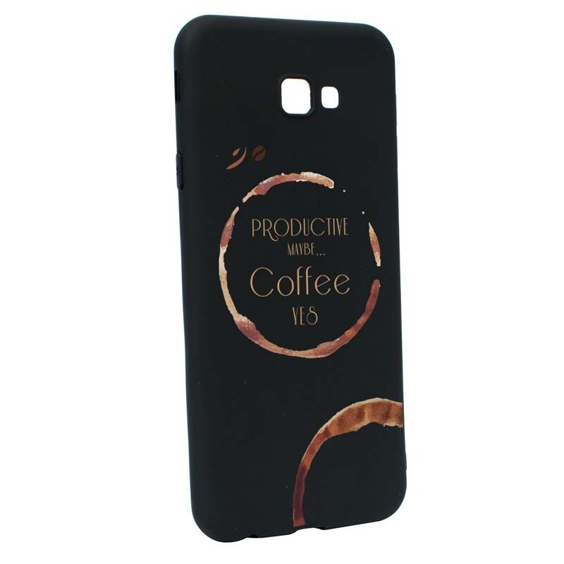 Husa Samsung Galaxy J4 Plus, Silicon, Coffee B33