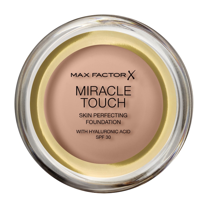 Топ 15 Най-Добрите - Как Да Изберем Фон Дьо Тен През 2025 Г. Фон дьо тен Max Factor Miracle Touch 70 Natural SPF 30, 11.5 гр