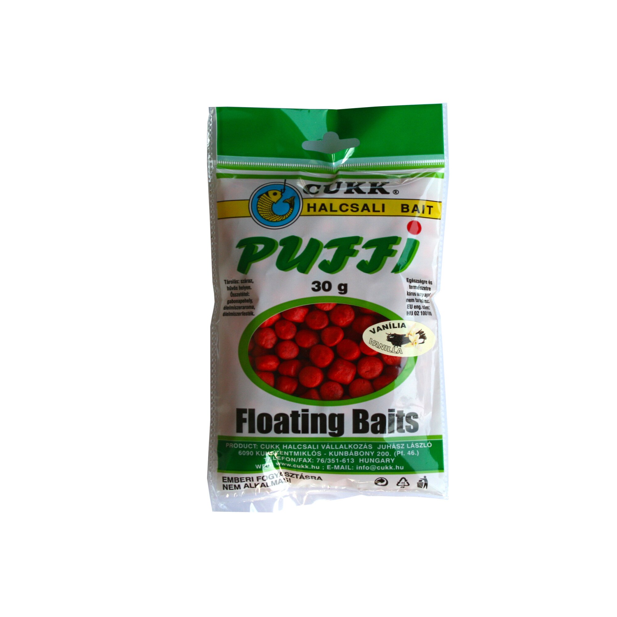 Momeala carlig,CUKK, Puffi Vanilie Mare 30g