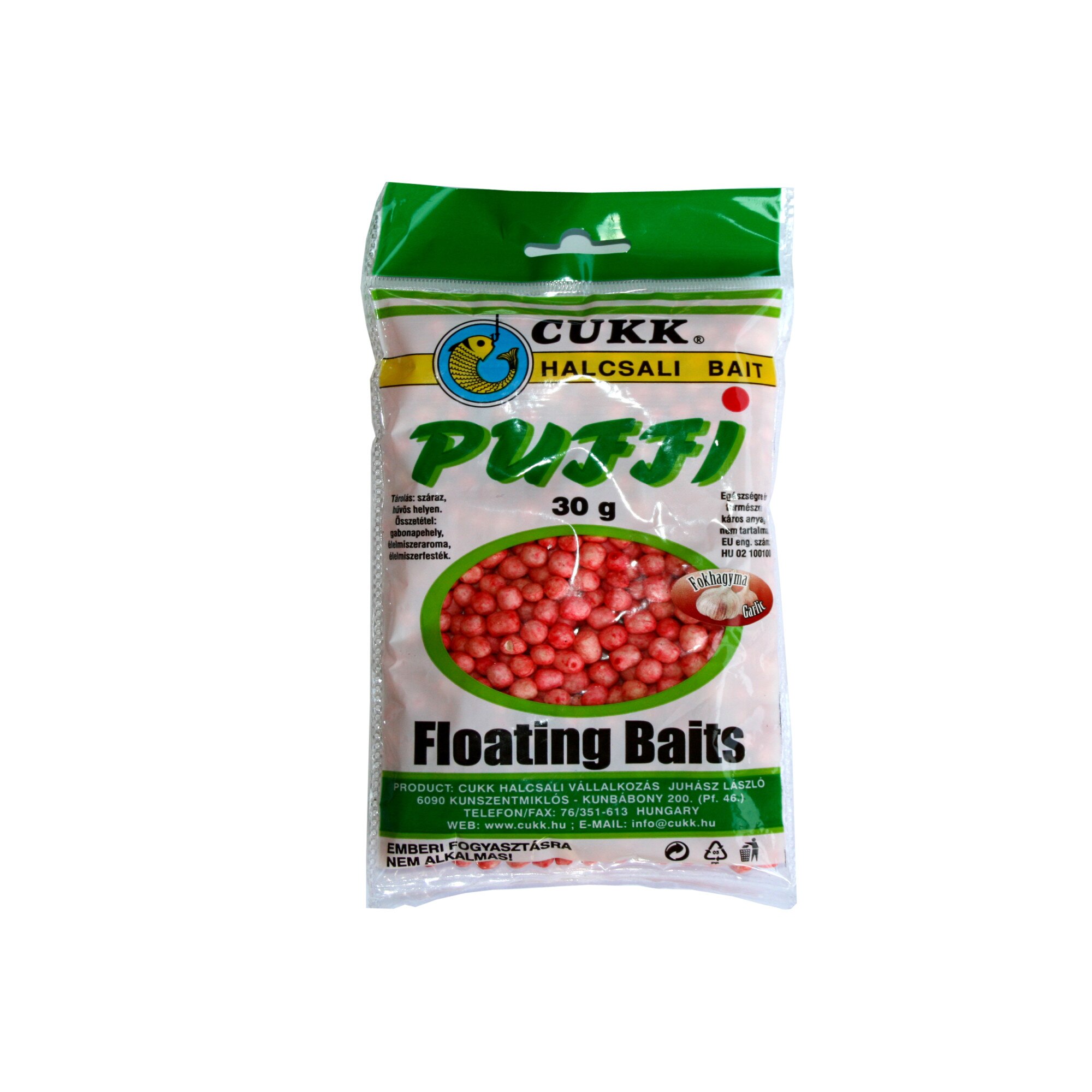 Momeala carlig,CUKK, Puffi Usturoi Mic 30g