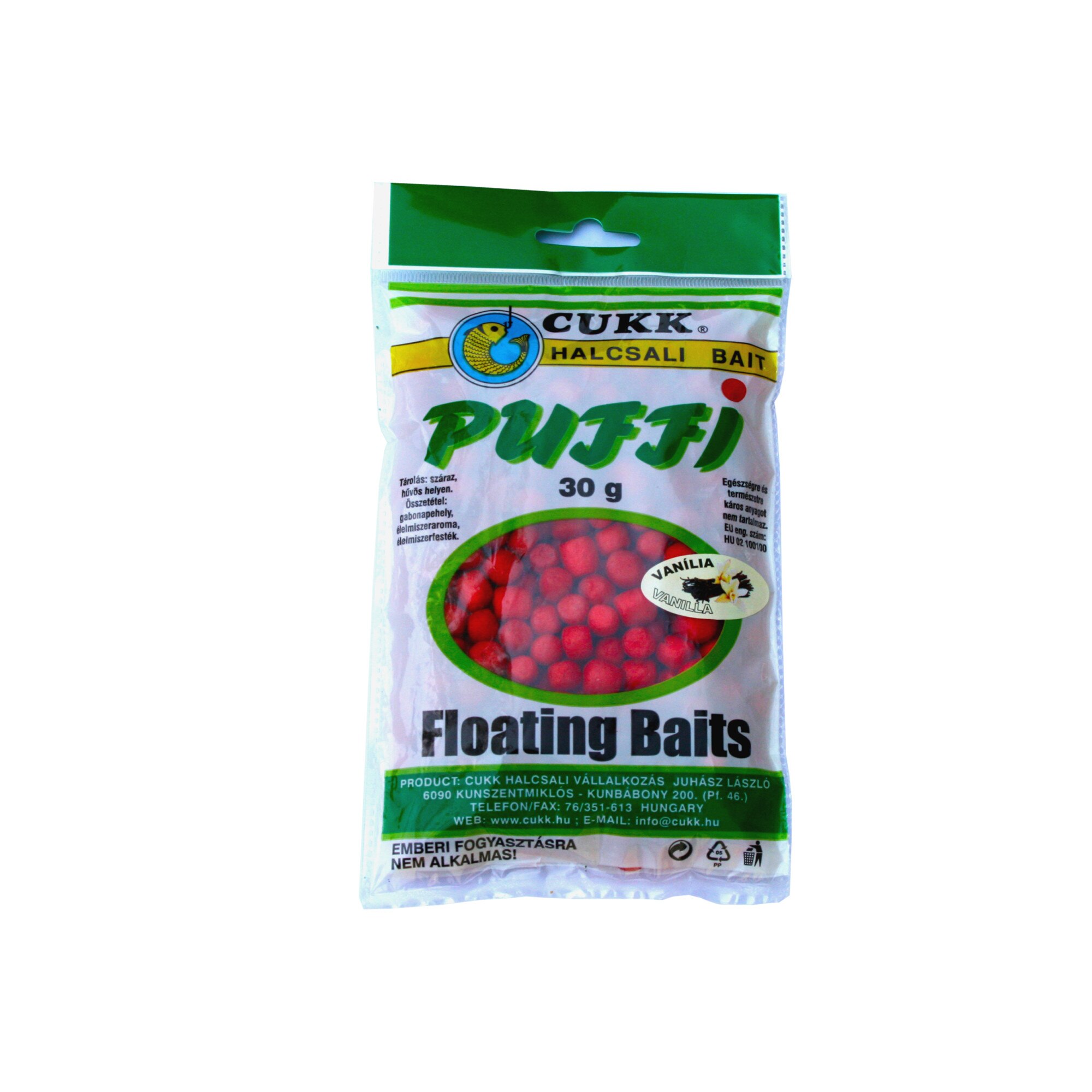 Momeala carlig,CUKK, Puffi Vanilie Mediu 30g