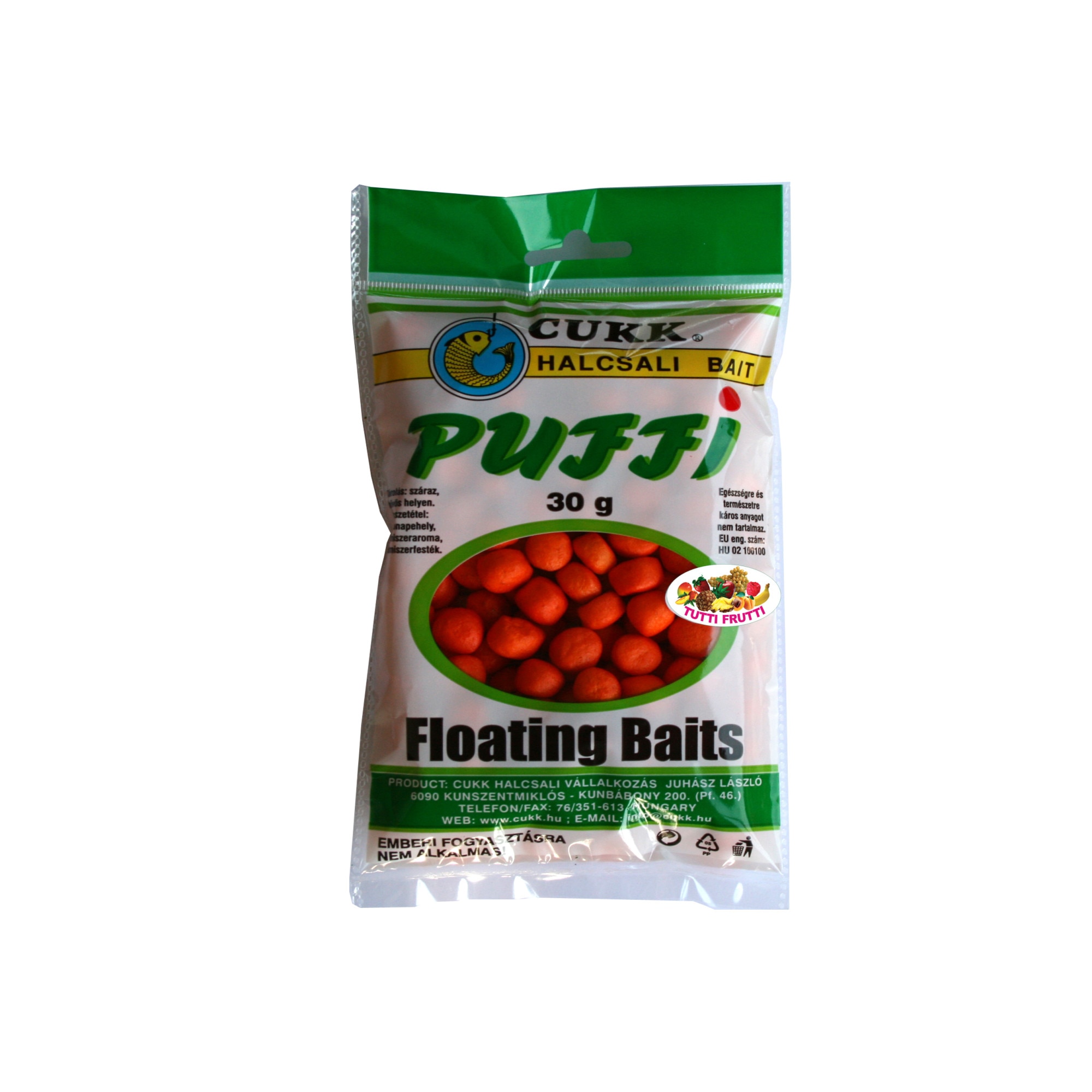 Momeala carlig,CUKK, Puffi Tutti Frutti Mare 30g