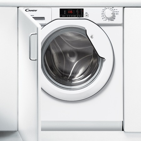 Masina de spalat rufe incorporabila CANDY CBWM 814D-S, 1400 rpm, 8kg, Clasa A, Alb