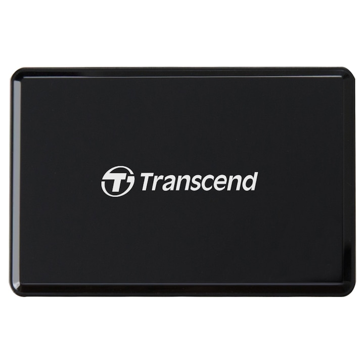 Четец за флаш карта Transcend USB 3.1 Gen 1/3.0 UHS-II All-in-1 Multi Card Reader for SD/microSD/CompactFlash, Black
