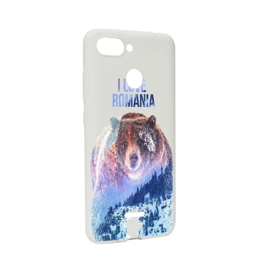 Husa Xiaomi Redmi 6, Silicon, I Love Romania W35