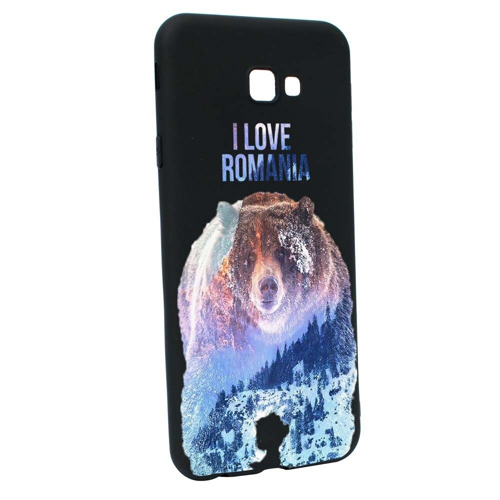 Husa Samsung Galaxy J4 Plus, Silicon, I Love Romania B35
