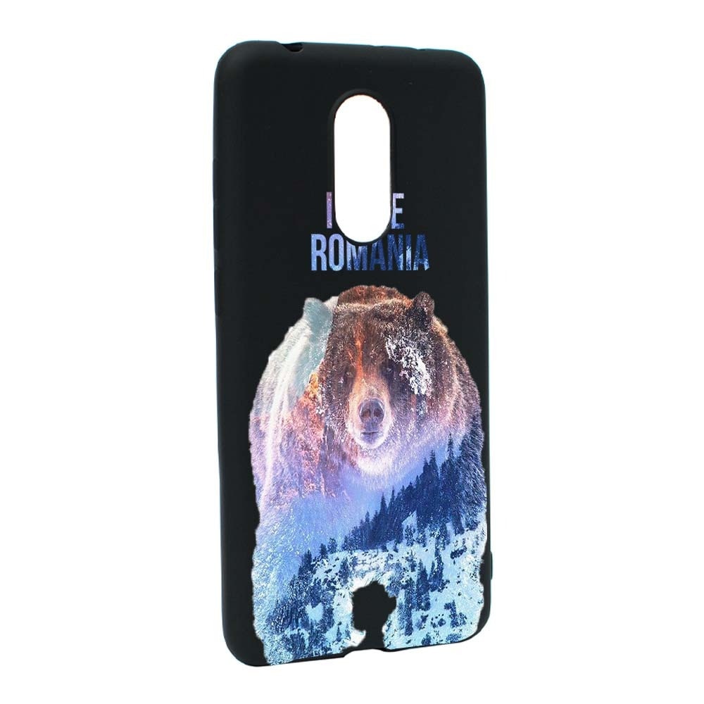 Husa Xiaomi Redmi 5, Silicon, I Love Romania B35