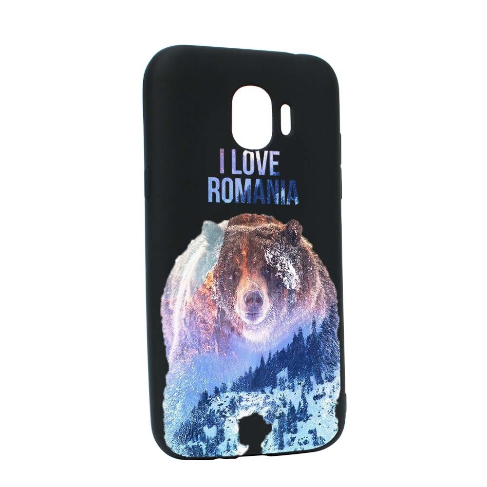 Husa Samsung Galaxy J4 2018, Silicon, I Love Romania B35