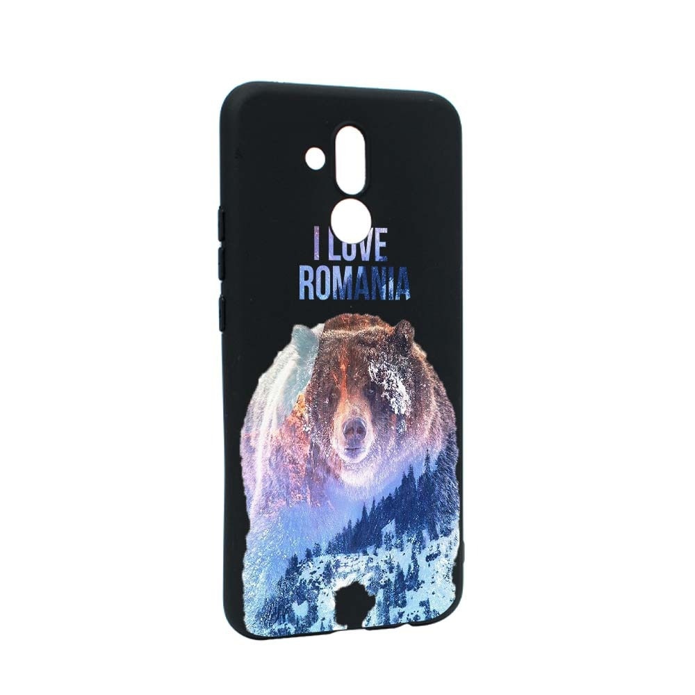 Husa Huawei Mate 20 Lite, Silicon, I Love Romania B35