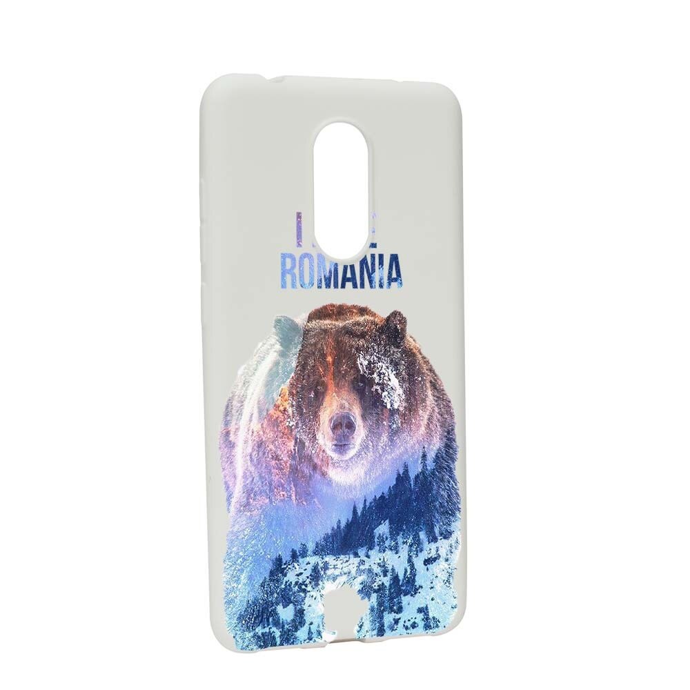 Husa Xiaomi Redmi 5, Silicon, I Love Romania W35