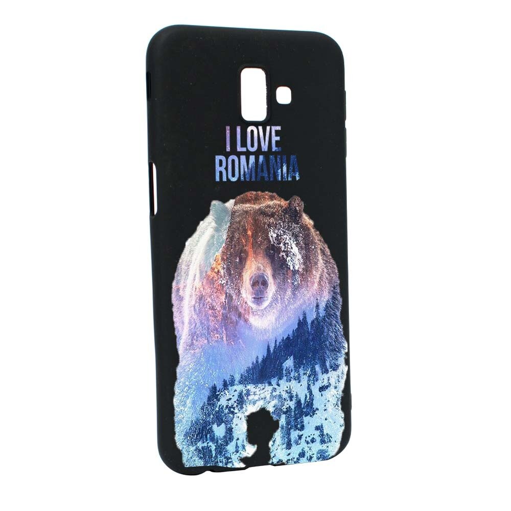 Husa Samsung Galaxy J6 Plus / J6 Prime, Silicon, I Love Romania B35