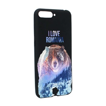 Husa Huawei Y6 2018 / Y6 Prime 2018, Silicon, I Love Romania B35 Husa Huawei Y6 2018 / Y6 Prime 2018, Silicon, I Love Romania B35
