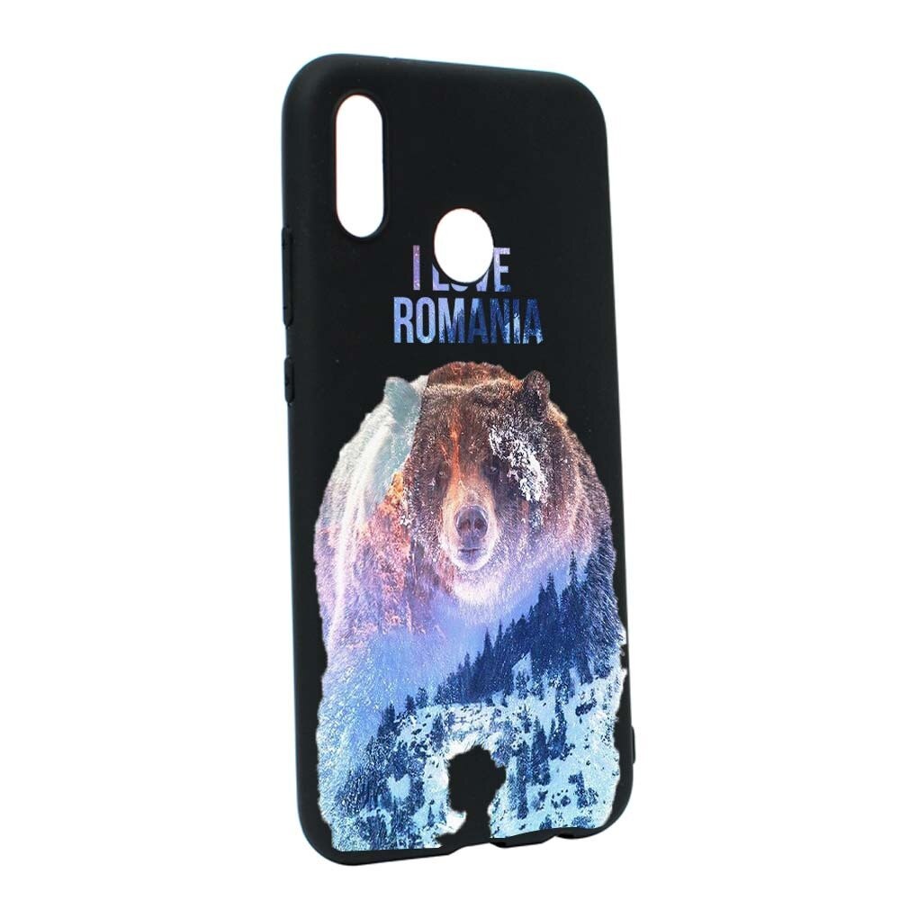 Husa Huawei P20 Lite, Silicon, I Love Romania B35