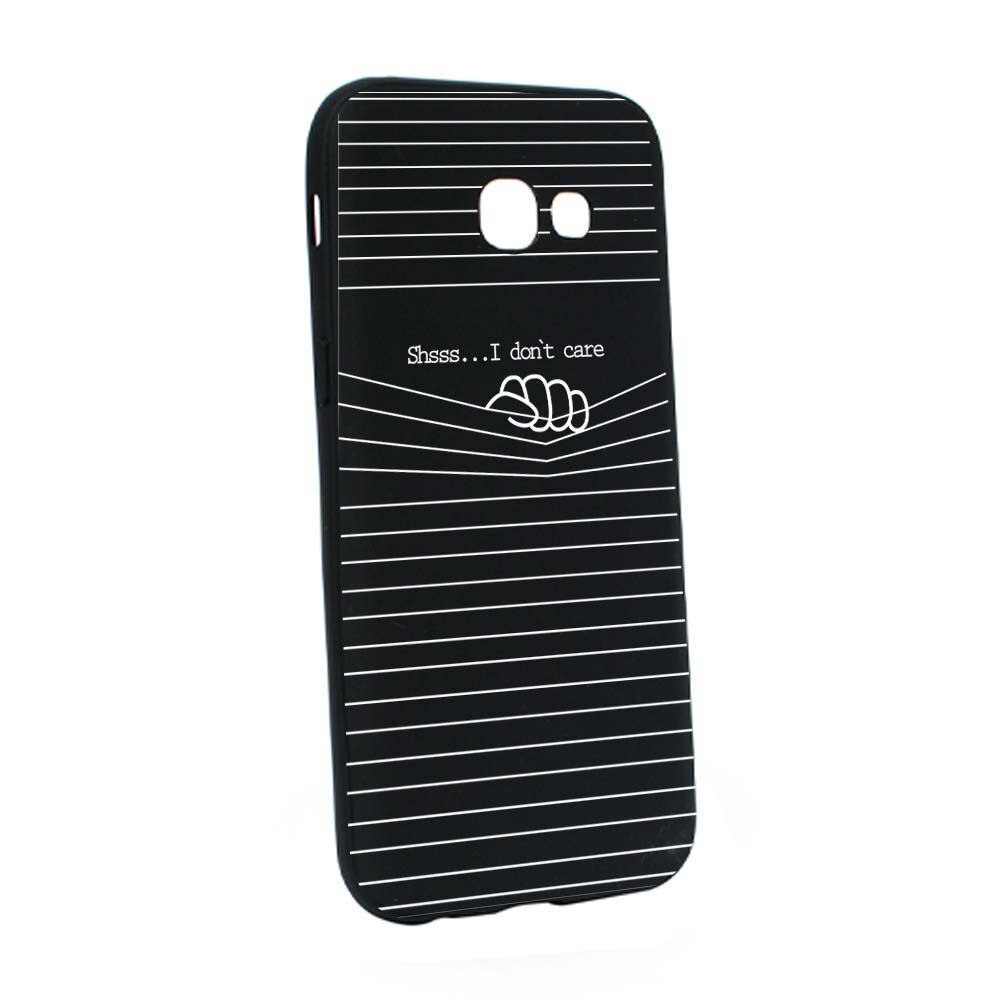 Husa Samsung Galaxy A3 2017, Silicon, I Don`t Care B36