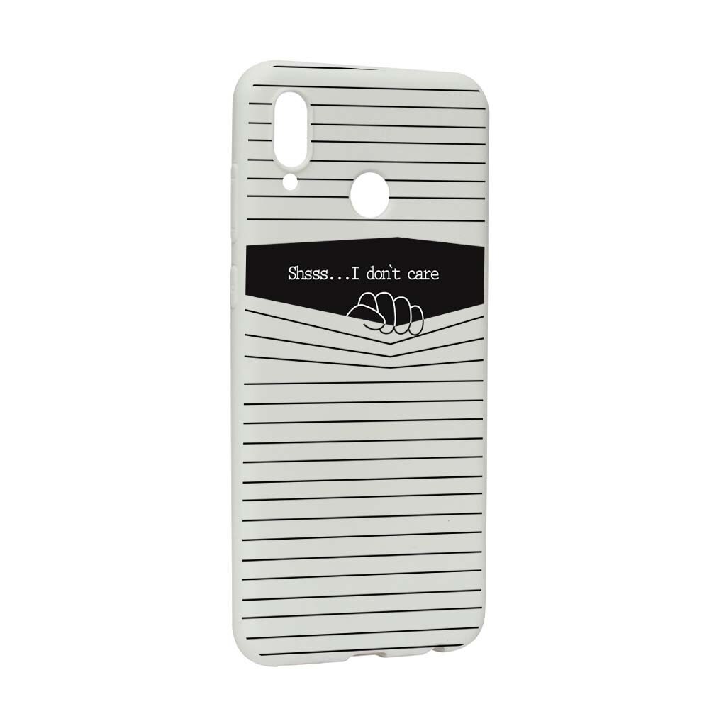 Husa Huawei Honor Play, Silicon, I Don`t Care W36