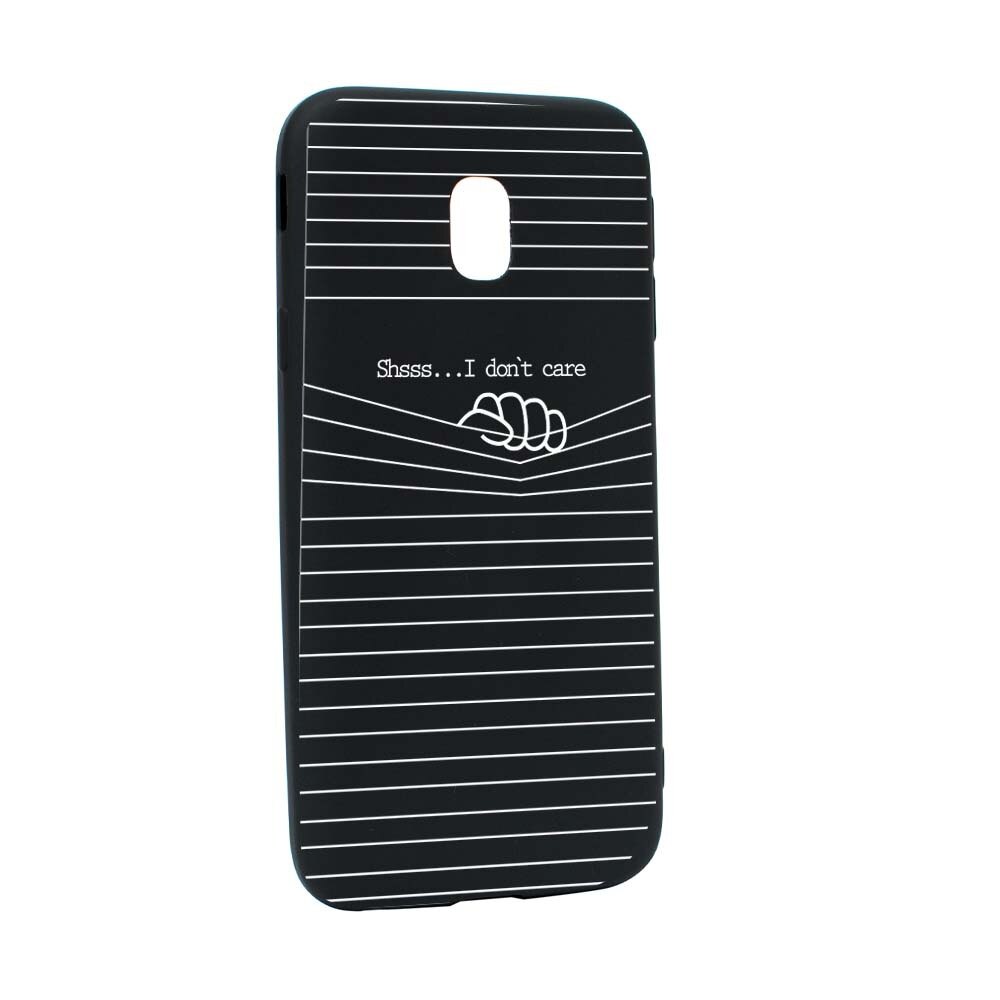 Husa Samsung Galaxy J3 2018, Silicon, I Don`t Care B36