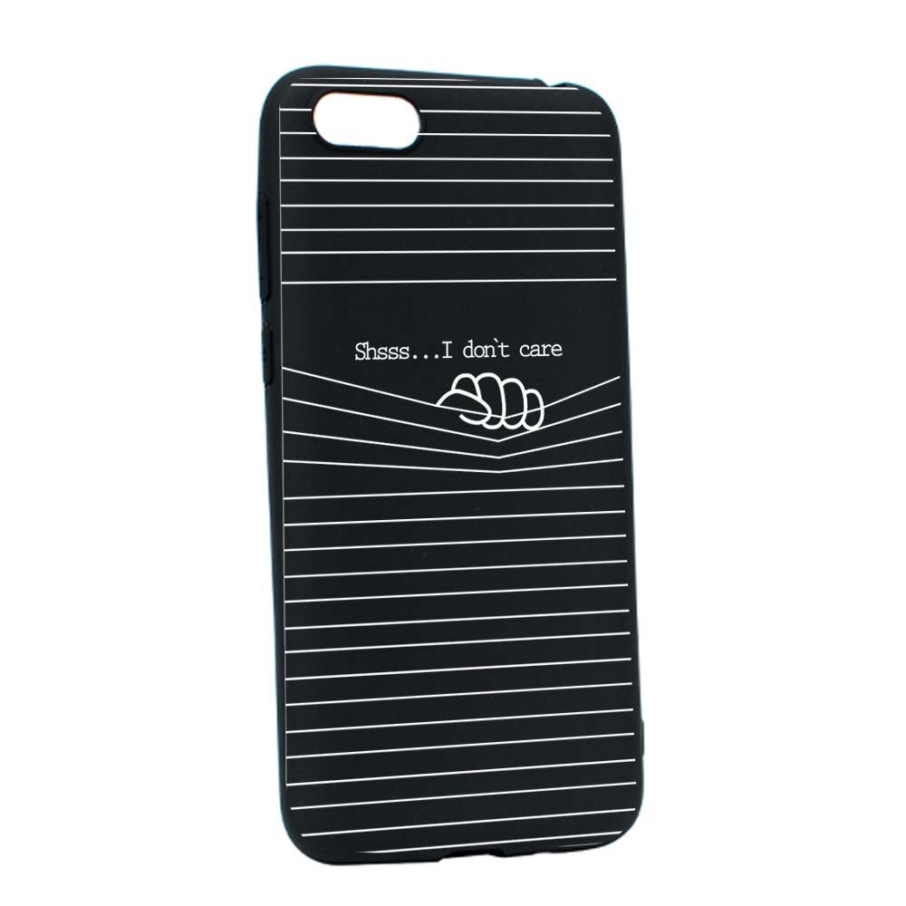 Husa Apple iPhone 6 / 6S, Silicon, I Don`t Care B36