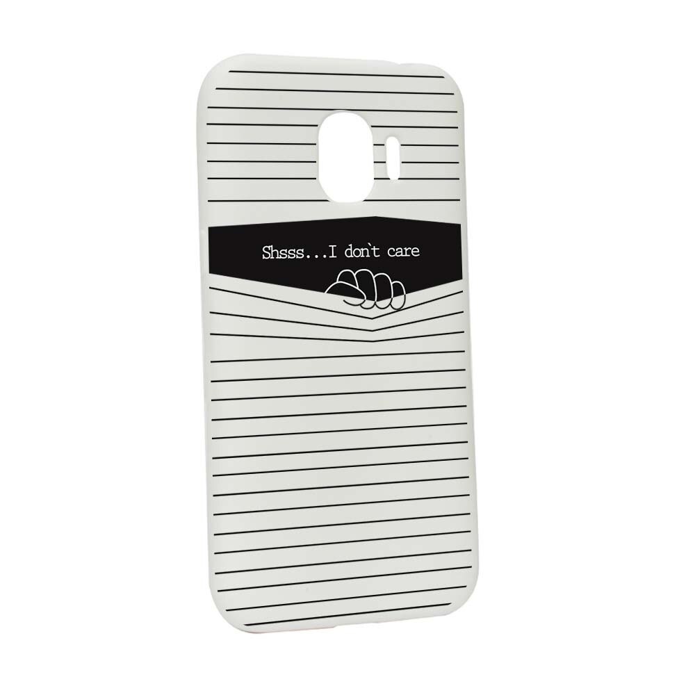 Husa Samsung Galaxy J4 2018, Silicon, I Don`t Care W36