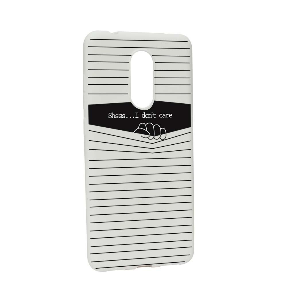 Husa Xiaomi Redmi Note 5 / Redmi 5 Plus, Silicon, I Don`t Care W36