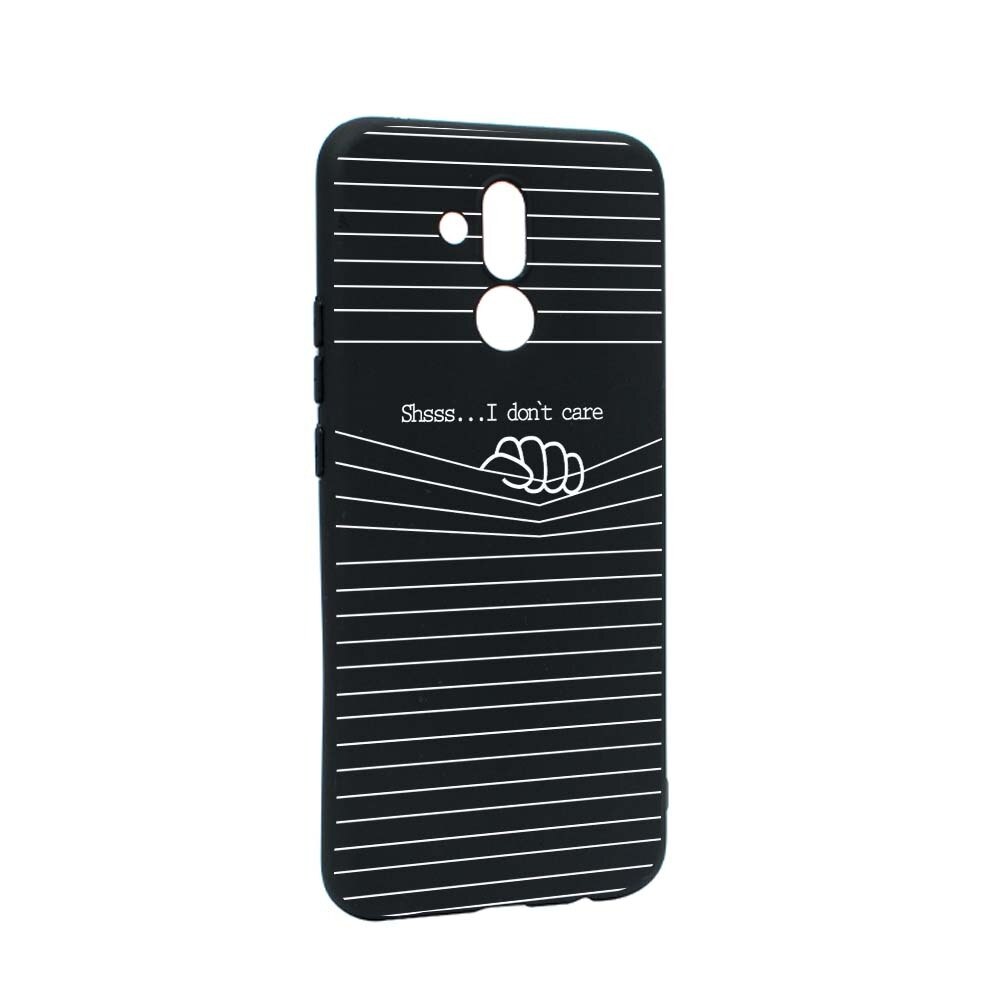 Husa Huawei Mate 20 Lite, Silicon, I Don`t Care B36