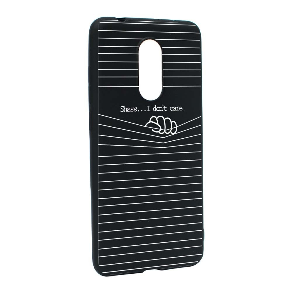 Husa Xiaomi Redmi 5, Silicon, I Don`t Care B36
