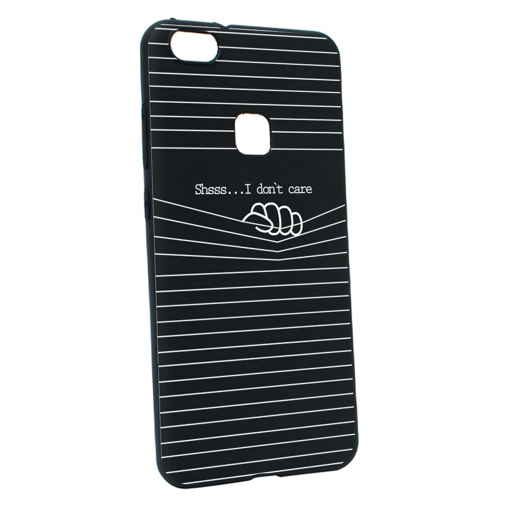 Husa Huawei P10 Lite, Silicon, I Don`t Care B36