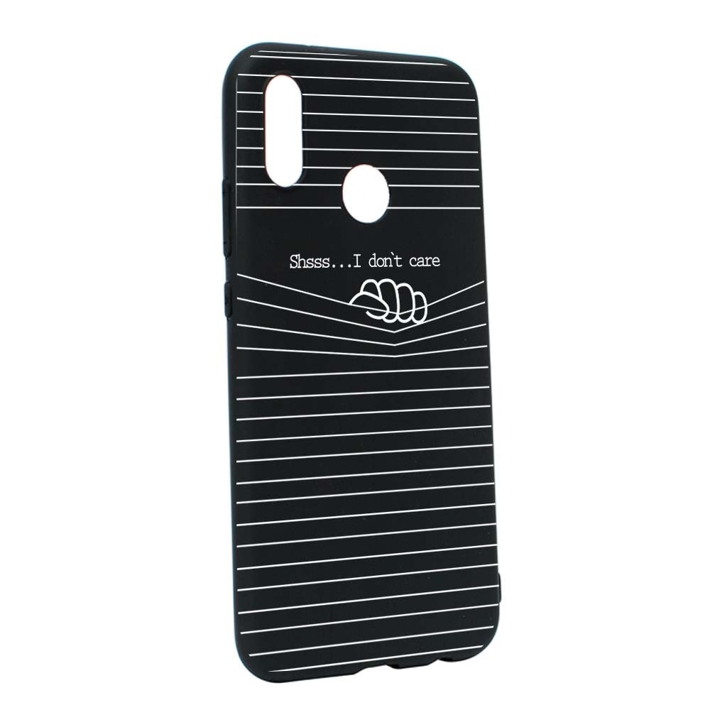 Husa Huawei P20 Lite, Silicon, I Don`t Care B36