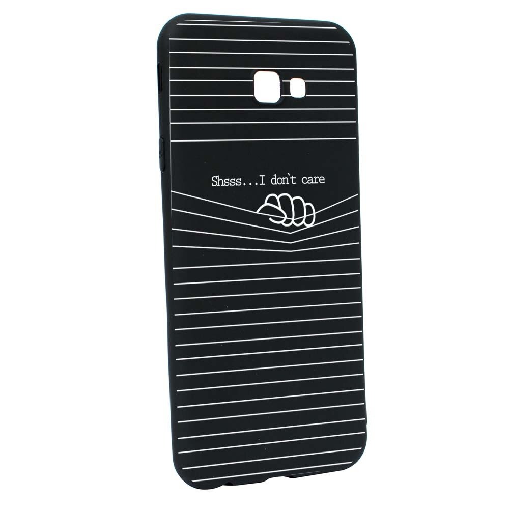Husa Samsung Galaxy J4 Plus, Silicon, I Don`t Care B36