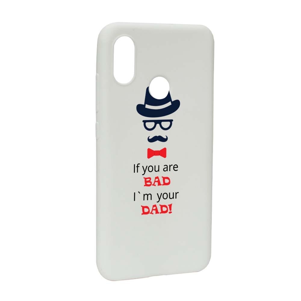 Husa Xiaomi Mi 8, Silicon, Bad Dad W53