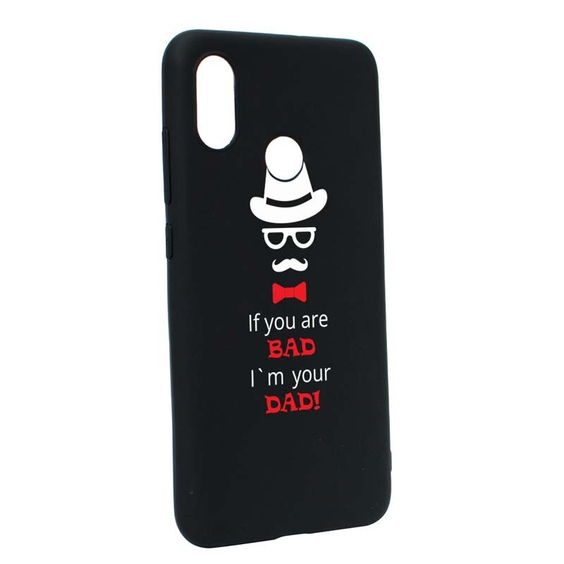 Husa Xiaomi Mi 8, Silicon, Bad Dad B53