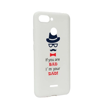 Husa Xiaomi Redmi 6, Silicon, Bad Dad W53 Husa Xiaomi Redmi 6, Silicon, Bad Dad W53