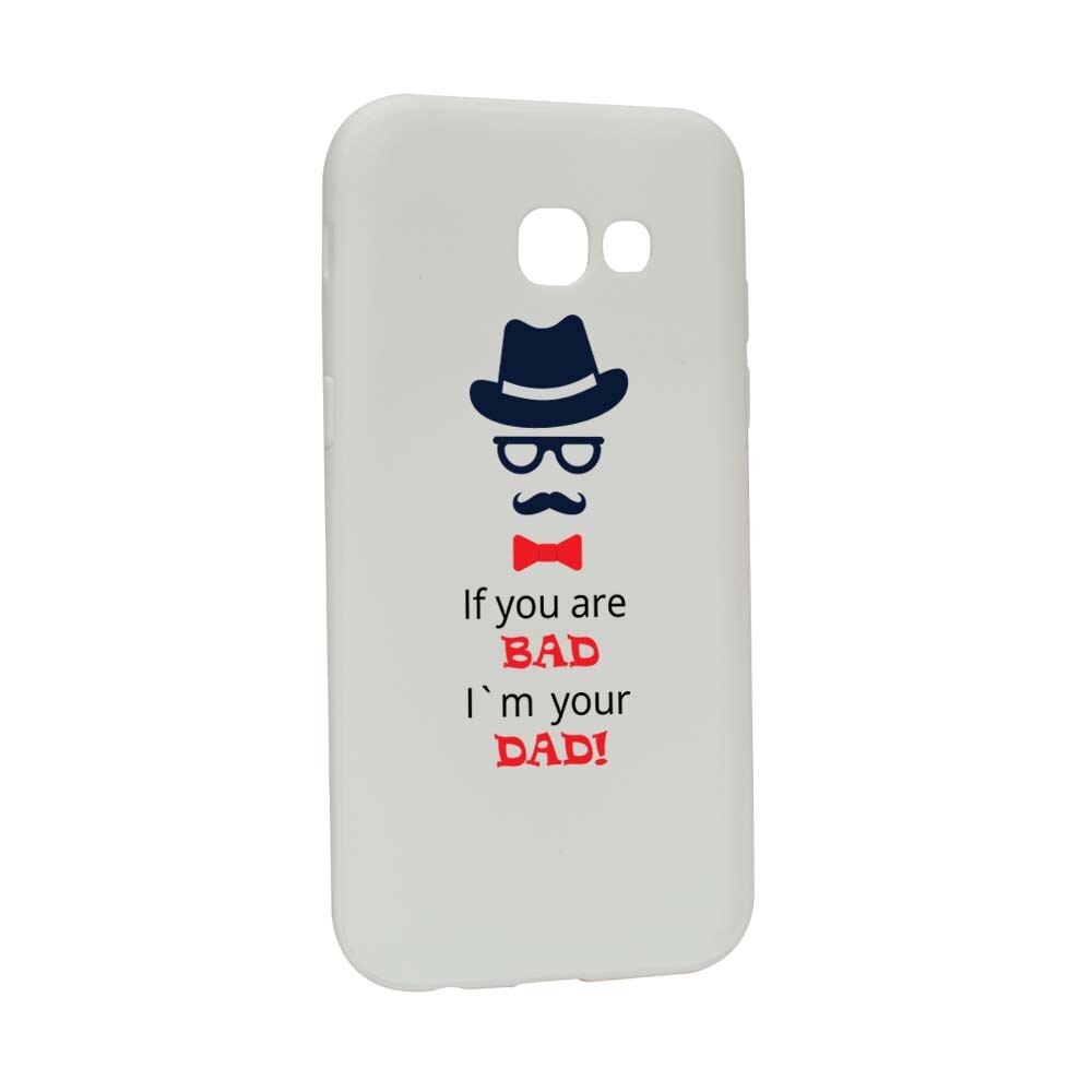 Husa Samsung Galaxy A3 2017, Silicon, Bad Dad W53