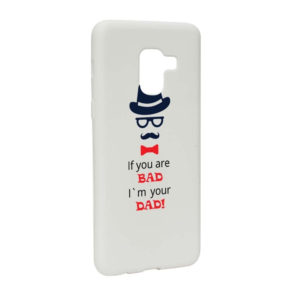 Husa Samsung Galaxy A5 2018, Silicon, Bad Dad W53