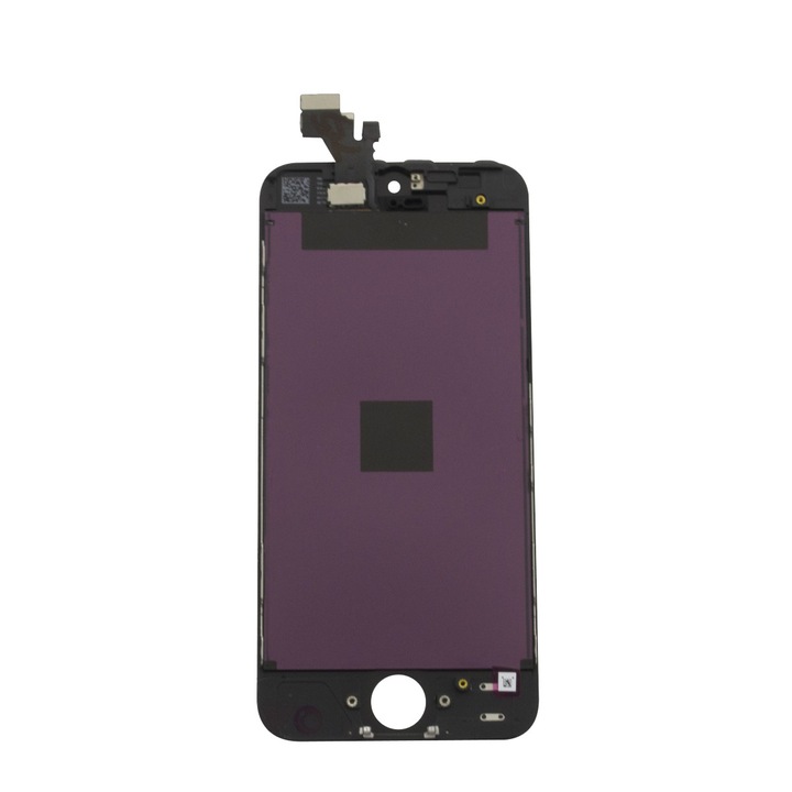Display cu Touchscreen si Rama SmartGSM compatibil Apple iPhone 5, Negru, Calitate Premium