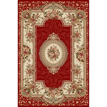 Covor Clasic, Lotos 571, Rosu, 80x150 cm, 1800 gr/mp Covor Clasic, Lotos 571, Rosu, 80x150 cm, 1800 gr/mp