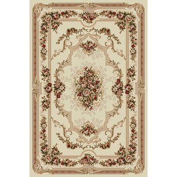 Covor Clasic, Lotos 574, Crem / Bej, 80x150 cm, 1800 gr/mp Covor Clasic, Lotos 574, Crem / Bej, 80x150 cm, 1800 gr/mp