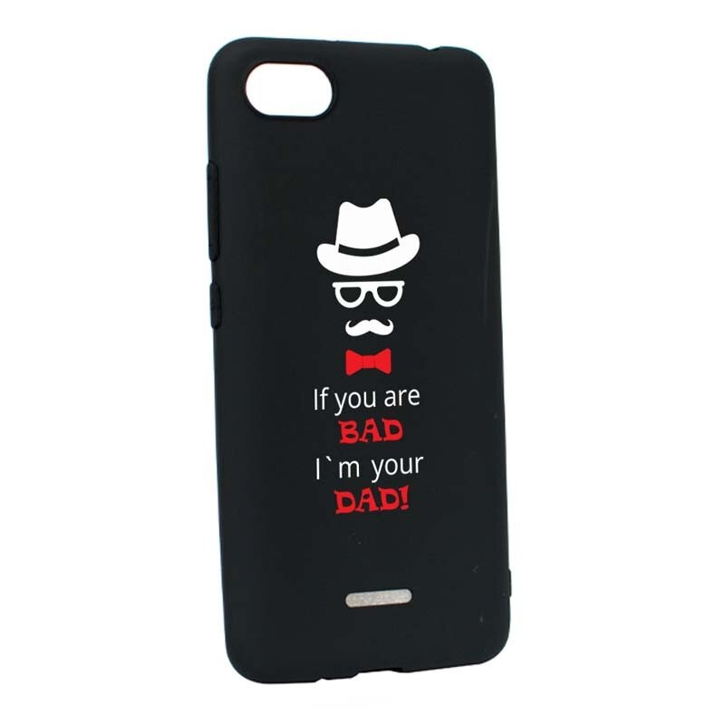 Husa Xiaomi Redmi 6A, Silicon, Bad Dad B53