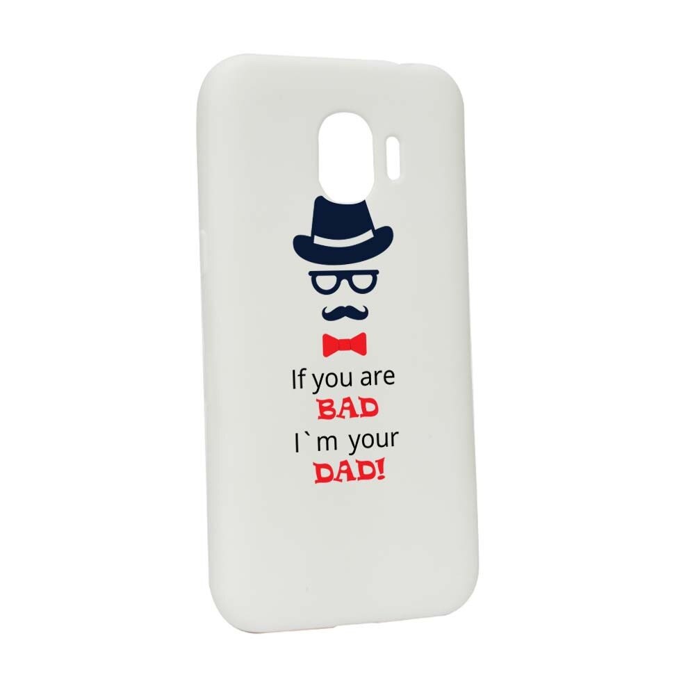 Husa Samsung Galaxy J4 2018, Silicon, Bad Dad W53