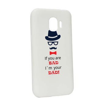Husa Samsung Galaxy J4 2018, Silicon, Bad Dad W53 Husa Samsung Galaxy J4 2018, Silicon, Bad Dad W53