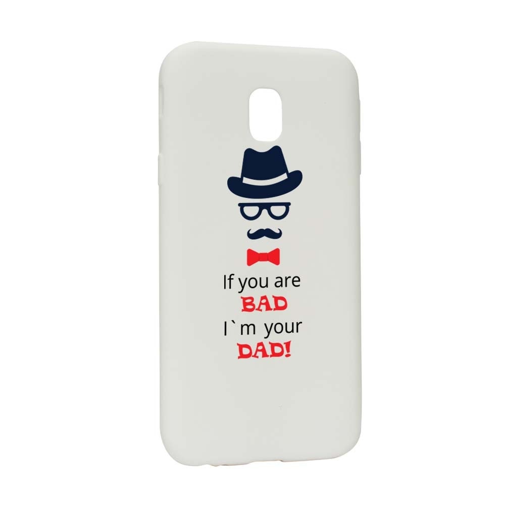 Husa Samsung Galaxy J3 2018, Silicon, Bad Dad W53