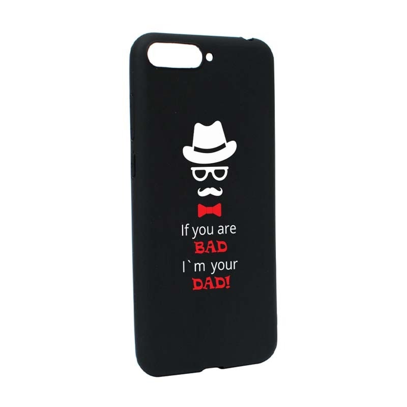 Husa Huawei Y6 2018 / Y6 Prime 2018, Silicon, Bad Dad B53