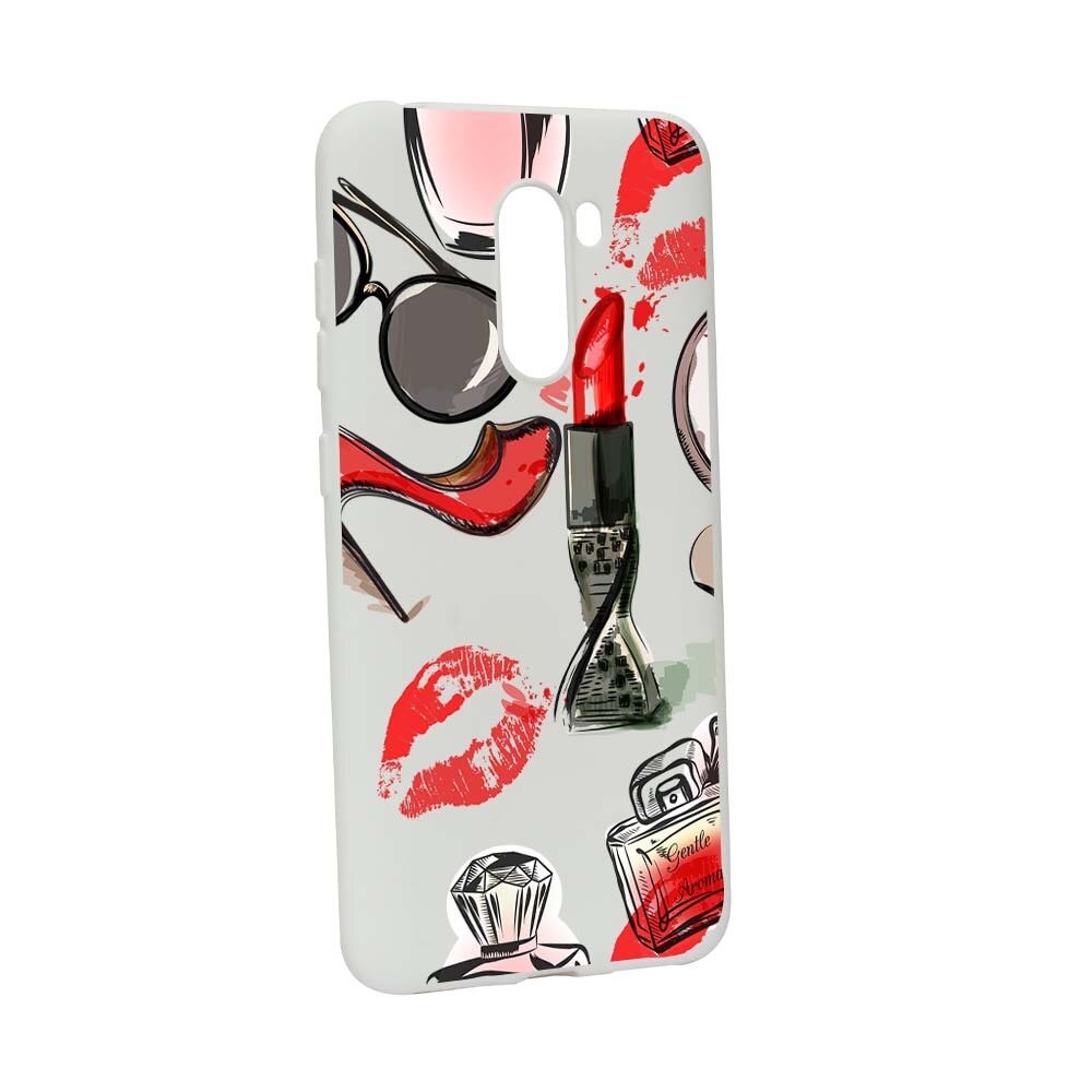 Husa Xiaomi PocoPhone F1, Silicon, Fashion W54