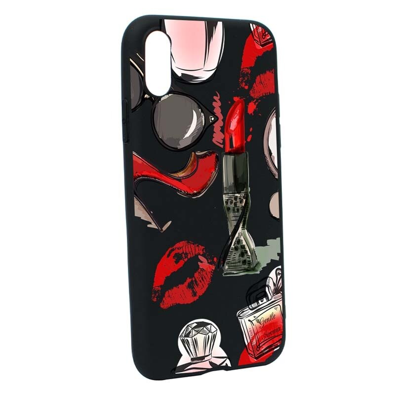 Husa Apple iPhone XS / X, Silicon, Fashion B54