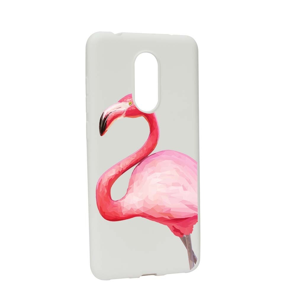 Husa Xiaomi Redmi 5, Silicon, Flamingo W55