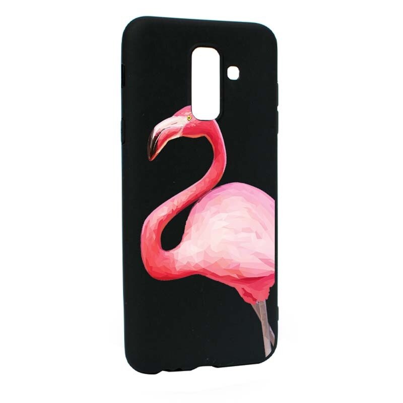Husa Samsung Galaxy A6 PLUS / Galaxy J8 2018, Silicon, Flamingo B55