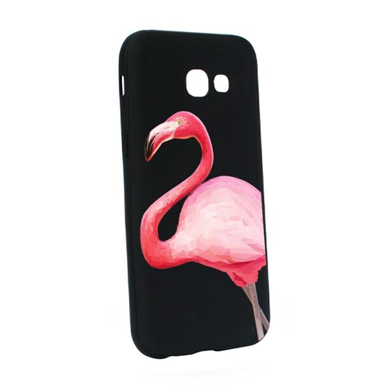 Husa Samsung Galaxy A3 2017, Silicon, Flamingo B55